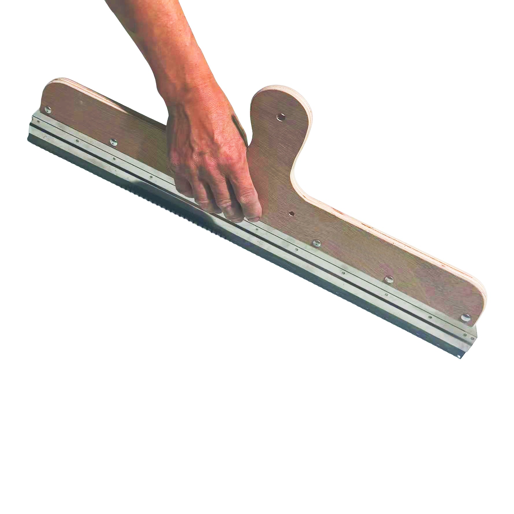 Figure 1 shows the use of a wooden scraper