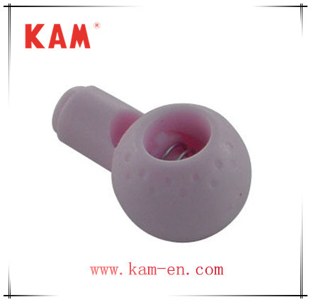 Beautiful, Colorful, Plastic Ball Stopper with Brass Spring (K341)