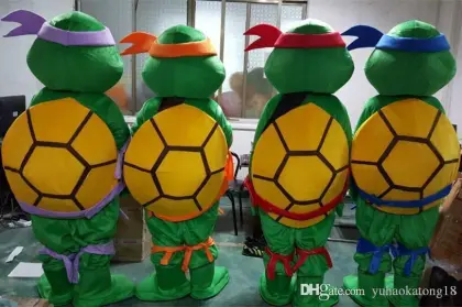 New Style Hand Made Teenage Mutant Ninja Turtle Mascot Costume High Quality Adult Size