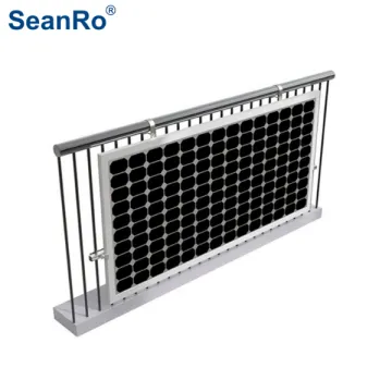 SeanRo Balcony Solar Frame - Adjustable Angle Kit for One Panel - Germany On-Grid