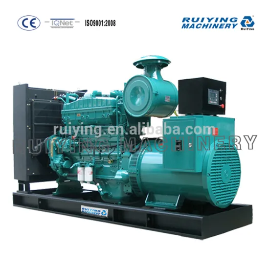 Open type water turbine generator powered by diesel engine