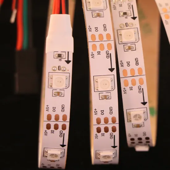 LC8808B 30LEDs/m Waterproof Smart WiFi Bluetooth TV Backlight LED Strip - RGB Flexible 5050 12V with Remote and Alexa Music Sync