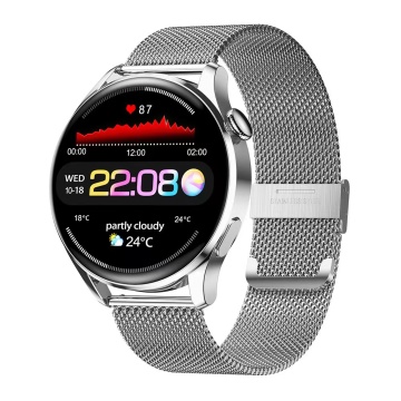 GT3 MAX Metal Luxury Watch: 1.45" Touch Screen SmartWatch with NFC Calling