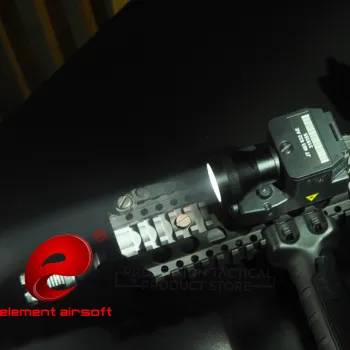 Element Airsoft Tactical Flashlight ELLM01 Red IR Laser Infrared Light Lantern For Hunting Gun Weapons Light EX 214