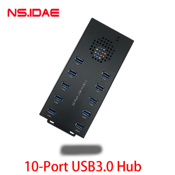 10 포트 USB 고속 허브 USB3.0