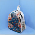 Mochila multifuncional tejida en jacquard teñida con hilo bohemio