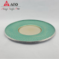 ATO Elegant Embossed plate with Aluminzing&Spray