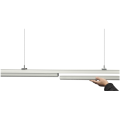 Länkbara 50W 150lm/W LED -linjärt trunking -system