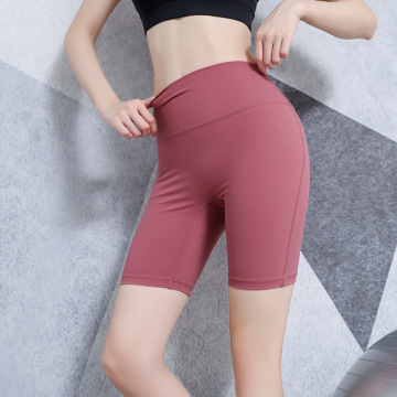 Shorts de ioga feminino para controle de barriga