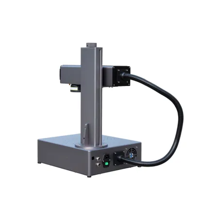 Compact Design 50W Raycus/JPT Fiber Laser Machine