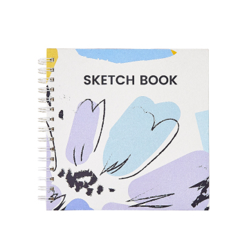 Notebook per schizzi a spirale con copertina rigida cartacea