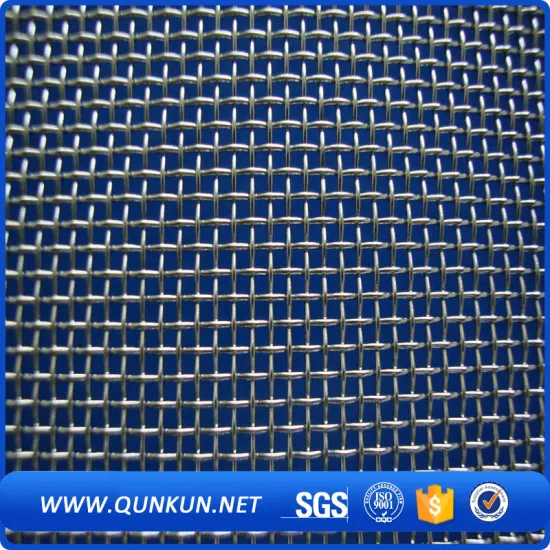 2mm stainless steel crimped wire mesh factory