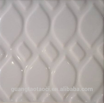3x6 Inch Square and Bevelled Crystal Glass Subway Tile Mosaic Hot sale In US