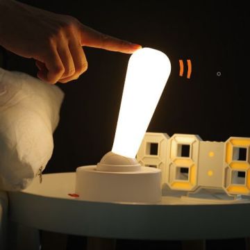Goldmore4 USB Rechargeable LED Dimmable Table Lamp for Home Decoration