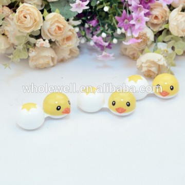 Factory outlet Contact Lens Case, contact lens double box, 3D duck contact lens case