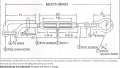 Drop Smidda US Type Large Decklashing Turnbuckle