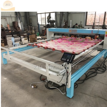 Macchina per cucire cucitura a catena computerizzata a testa per trapuntatura