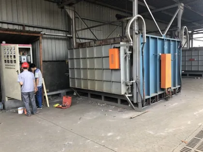 Medium temperature car tempering furnace