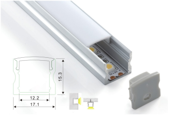 high quality led strip aluminium led profile for led bar light