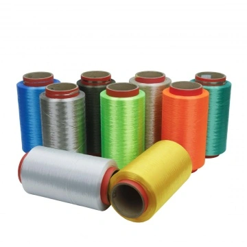 Best 1000D High Tenacity Polyester Yarn Adhesive Activated factory