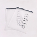 Custom Logo Printed Ziplock Clear Garment Packaging Bag