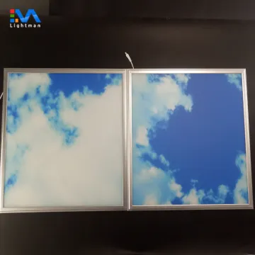 48W 600x600 LED Blue Sky Panel Ceiling Light