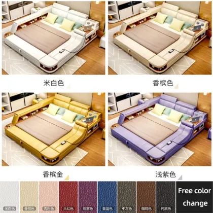 King Size Tatami Bed with Massage Features