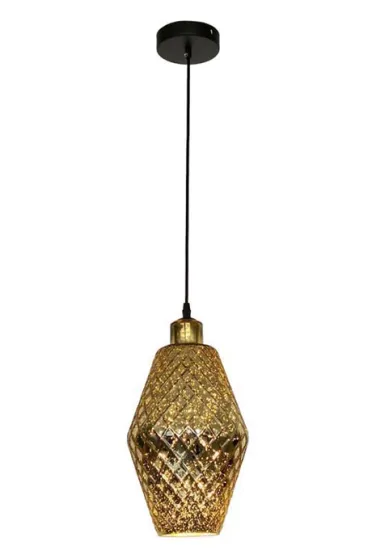 Glass Pendant Retro Loft Ceiling Lamp