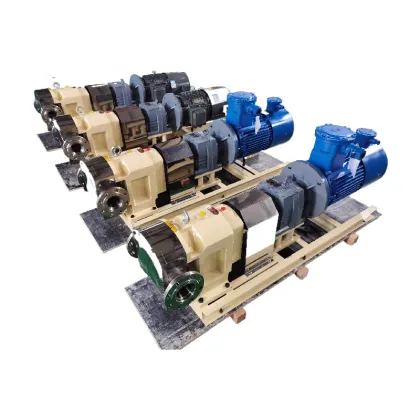 3-2RP Cam Type Double Rotor Pump Screw Food Hygiene Rotor Pump