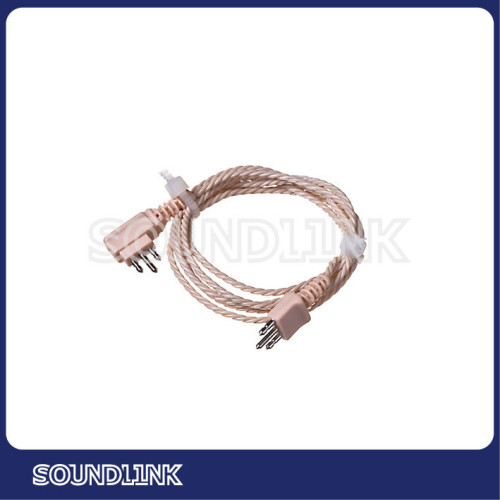 hearing aid accessories of hearing aid cord for pocket hearing aid