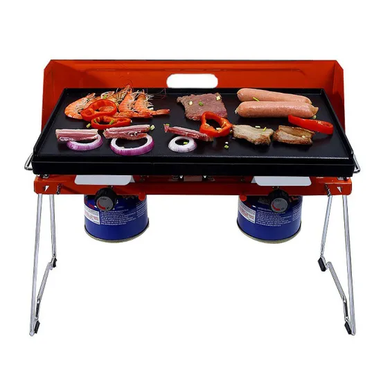 Portable Windproof Gas Stove for Outdoor Picnic Barbecue