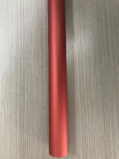 Red Anodizing Aluminum Tube