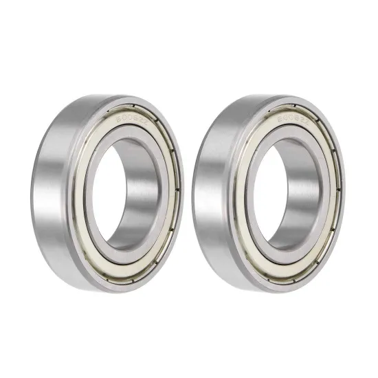 High Quality Carbon Steel Double Metal Seal 6006ZZ 30x55x13mm Deep Groove Ball Bearing
