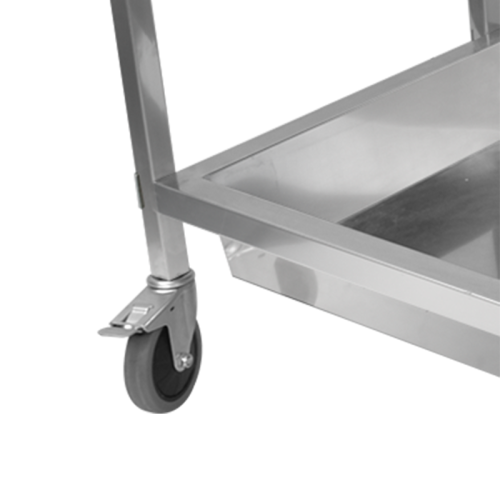 Stainless Steel Dining Trolley Stainless Steel Bowl-Collected Cart Supplier
