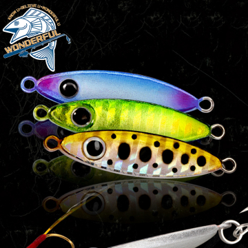 Sert Metal 38mm 10g Yapay Deniz Bas Yem - Kancalı Yatma Jigging cazibesi