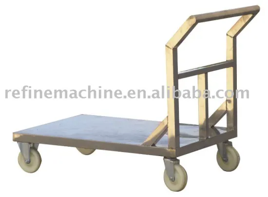 Stainless Steel Platform handcart/pickled vegetable platform handcart