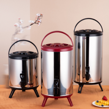 CUBO DE TEA LECHE MECHO DE ACERO ACERADO DE ACTIÓN DE A LASA CAPACIDAD - 8L, 10L, 12L