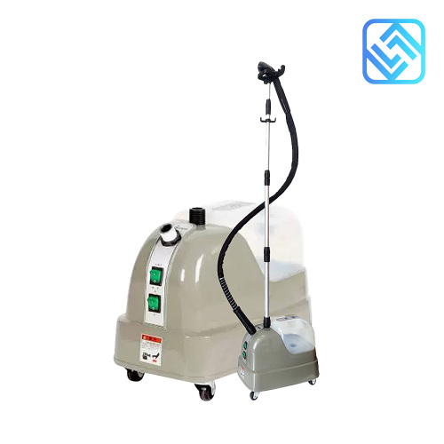 Vaporizador portátil compacto cinza para roupas a vapor