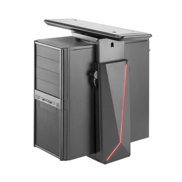 Porta della CPU del banco da gioco con illuminazione RGB e pista scorrevole