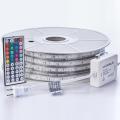 120V 5050 RGB+W LED Strip Light