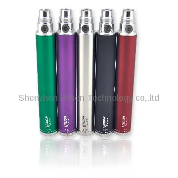 Hot sell e-cigarette e cig vision spinner ego twist battery 3.3V-4.8V