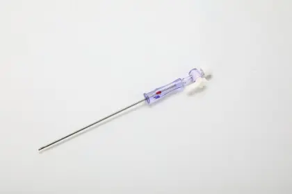 Purpose of the single-use blow needle