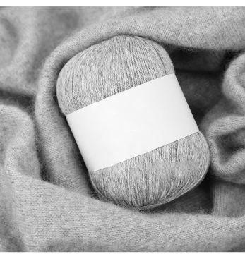 Super Soft Cashmere and Wool Blend Yarn: Perfect for Hand Knitting Projects