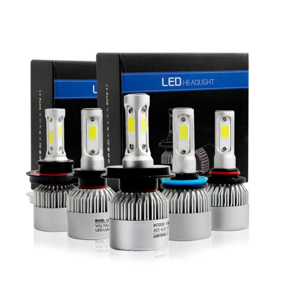 12V 36W S2 LED Headlight Bulbs 6000K H4 H7 H11 H13 9005 9006 16000lm for Car