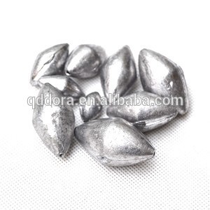 Tungsten flipping weight with Green Pumpkin color