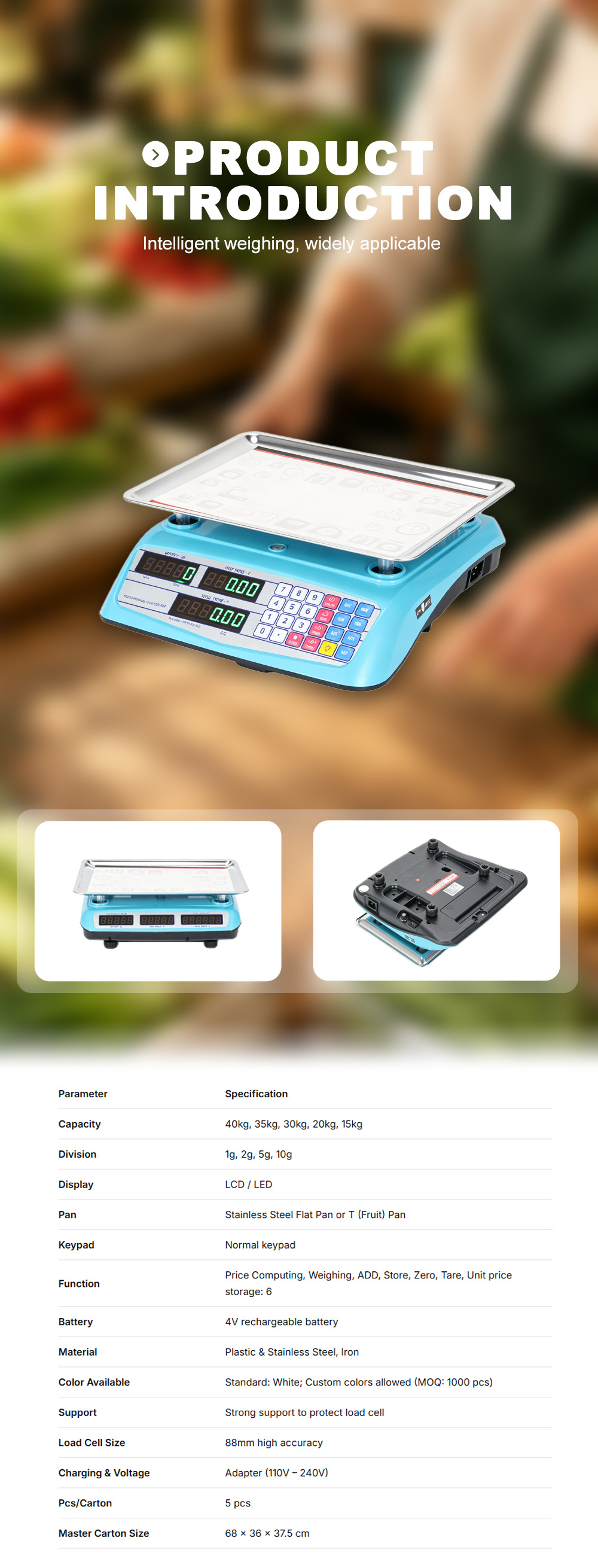 Eagle Digital Price Computing Weighing Scale x