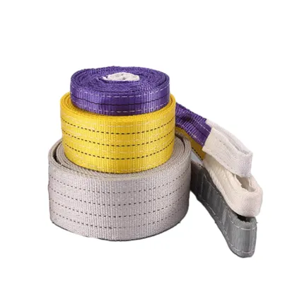 High Quality Lifting Webbing Sling with Safety Factor Eye to Eye Webbing Sling