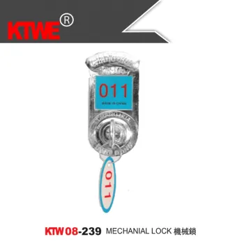 Zinc Alloy Mechanical Lock (KTW08-239)