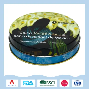 Customized Round Tin Cans For Food Packing