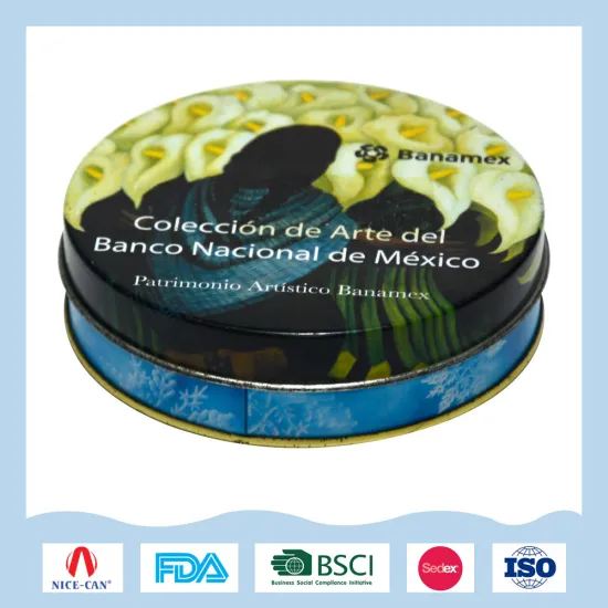 Customized Round Tin Cans For Food Packing